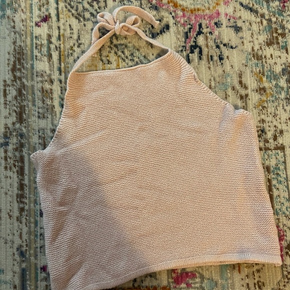 Brandy Melville Tops - Halter woven tank top